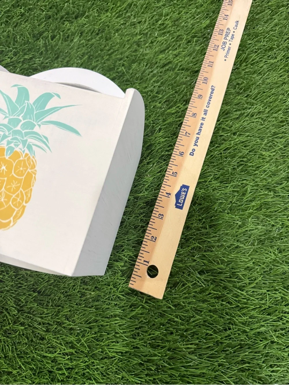 Wooden Pineapple Spinning Utencil and Silverware Holder